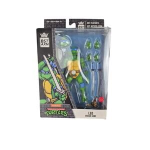 BST AXN Teenage Mutant Ninja Turtles Leo Arcade Nickelodeon Action Figure
